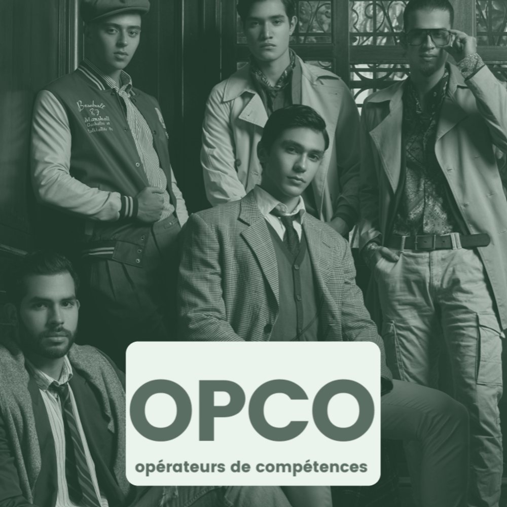 Dirigeant de PME et responsable de formation examinant un dossier de financement OPCO.